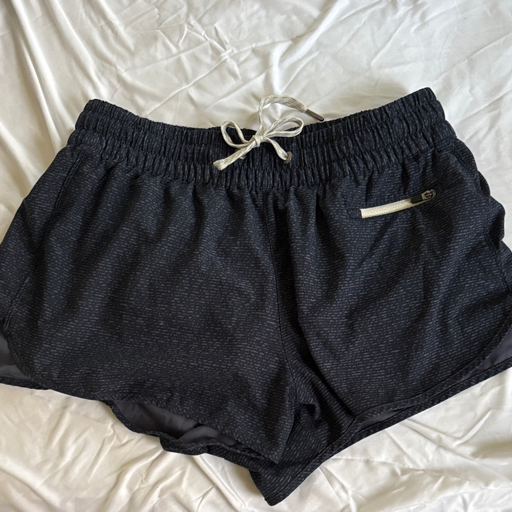 Vuori Women's Black Athletic Shorts